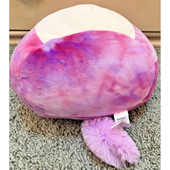 NEW SQUISHMALLOWS VALENTINES 2023 14 INCH LOLA THE UNICORN PURPLE PINK TIE DYE - Picture 5 of 5